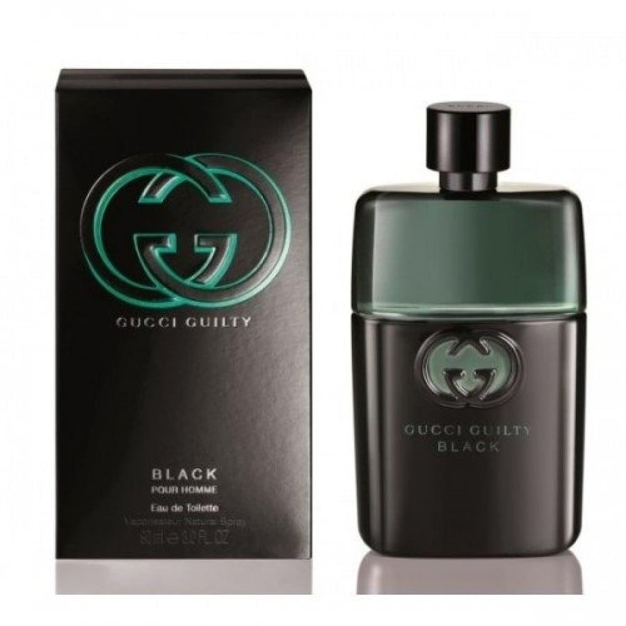 عطر قوتشي غليتي بلاك للرجال او دو تواليت 90مل