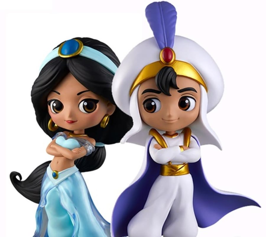 Aladdin and Jasmine Set - Q Posket