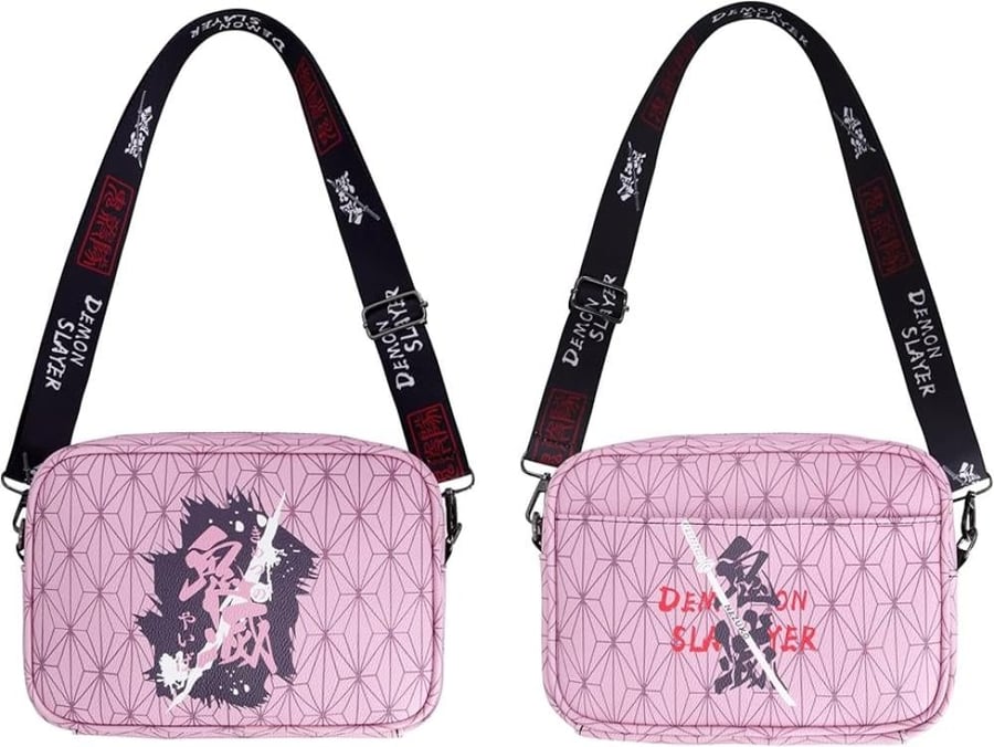 Nezuko shoulder bag: Killer elegance of demons with a pink touch!
