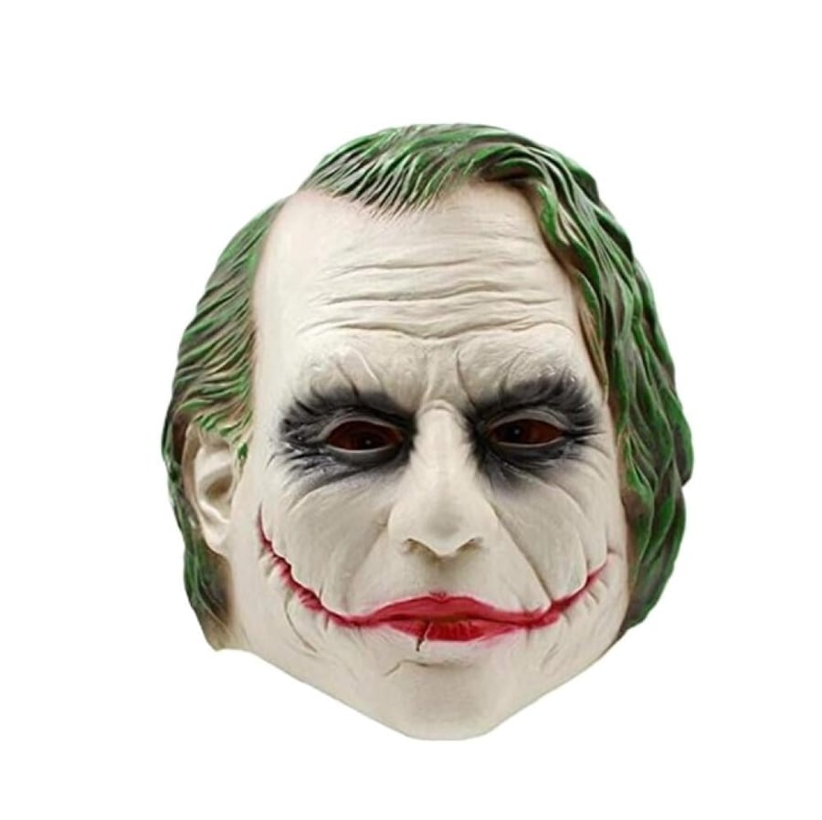 قناع الجوكر السينمائي المرعب (The Dark Knight Joker Latex Mask) - إصدار أمير الجريمة الأسطوري