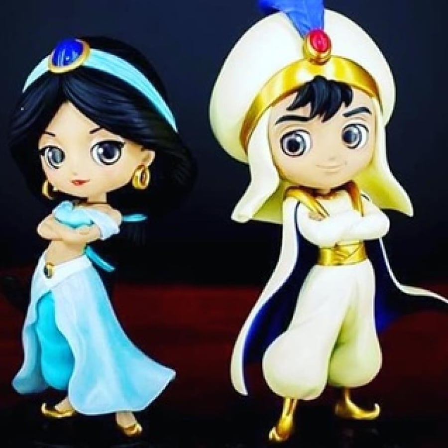 Aladdin and Jasmine Set - Q Posket