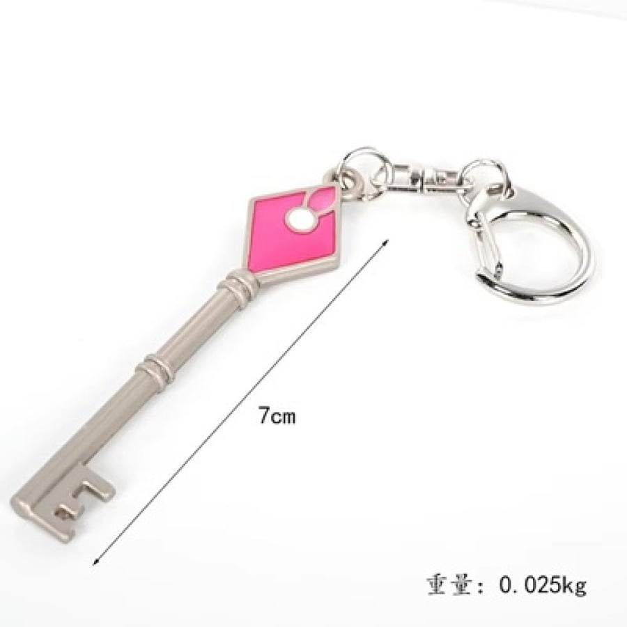 طقم مفاتيح شرطة راكون التكتيكية (Resident Evil 2 R.P.D. 4-Key Metal Keychain Set) - إصدار مفاتيح اللعبة الأسطوري الملون طقم مكون من 4 مفاتيح معدنية مختلفة