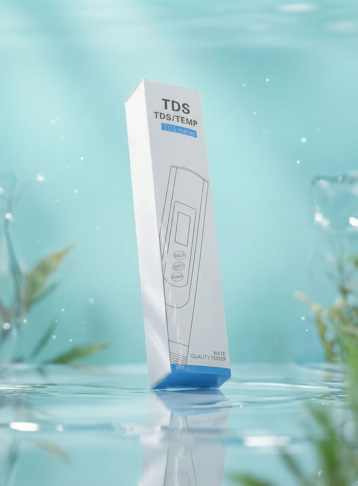 مقياس نسبة الأملاح المذابة في الماء TDS لأحواض الأسماك