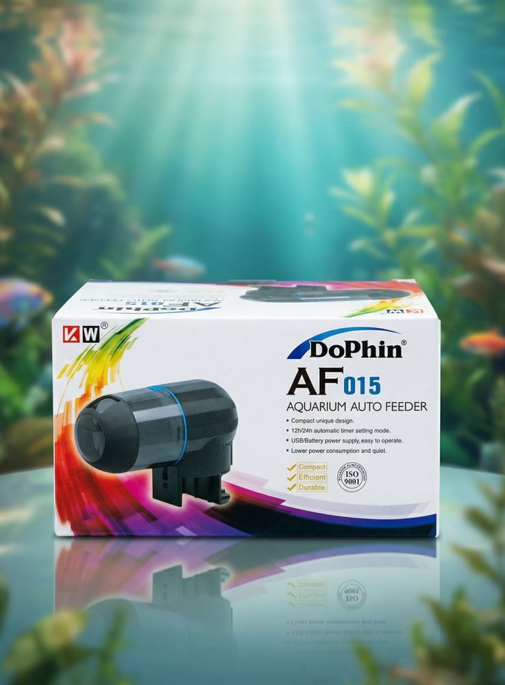 جهاز إطعام الأسماك الأوتوماتيكي دوفين DoPhin AF015