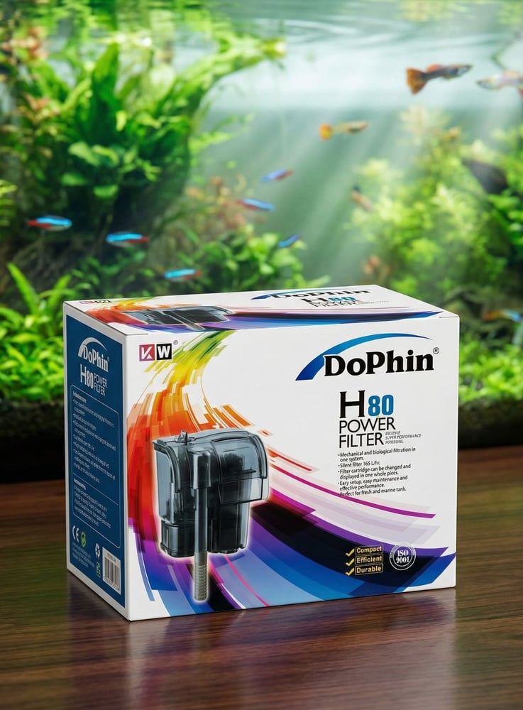 فلتر مياه خارجي قوي لأحواض الأسماك من دوفين DoPhin