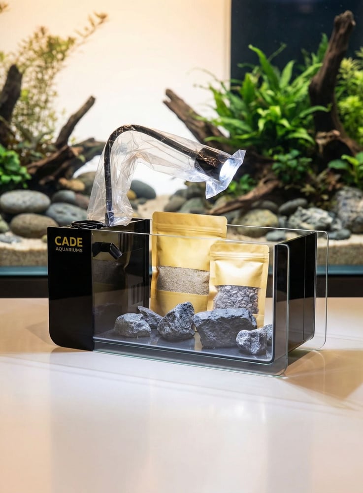 حوض أسماك متكامل احترافي مقاس كبير من CADE AQUARIUMS
