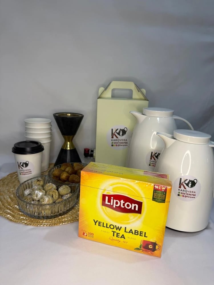 ترمس شاي احمر كارتوني