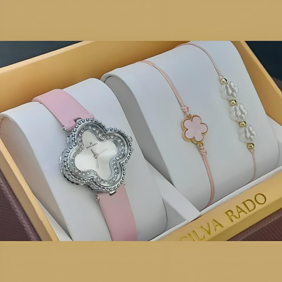 طقم ساعه عصريه