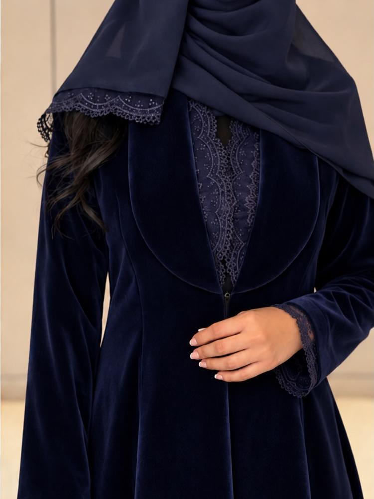 عباية بليزر شتوية عملية وراقية