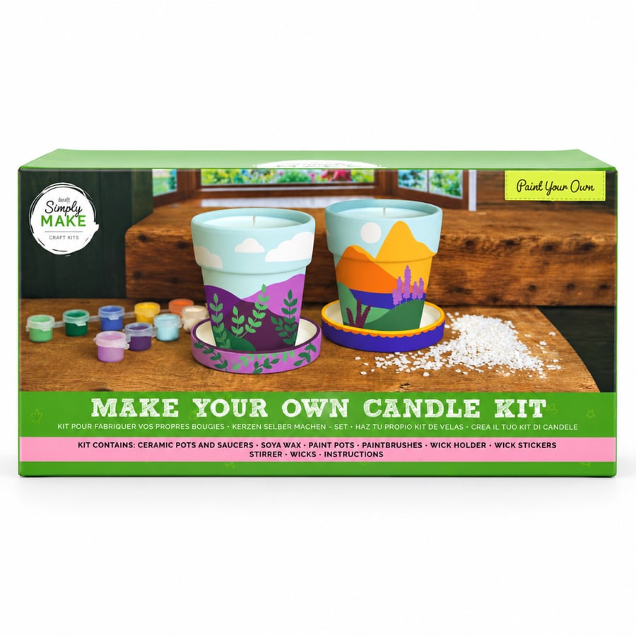 طقم صناعة الشموع الخاص بك – Simply Make