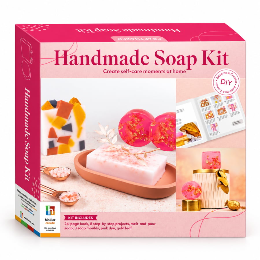 مجموعة صناعة الصابون اليدوي – Handmade Soap Kit
