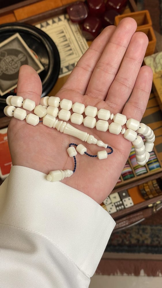 مسباح عظم جمل 9×11 مل – 39 خرزة بتمليكة