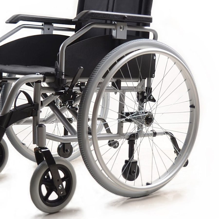 Lightweight aluminum wheelchair manual