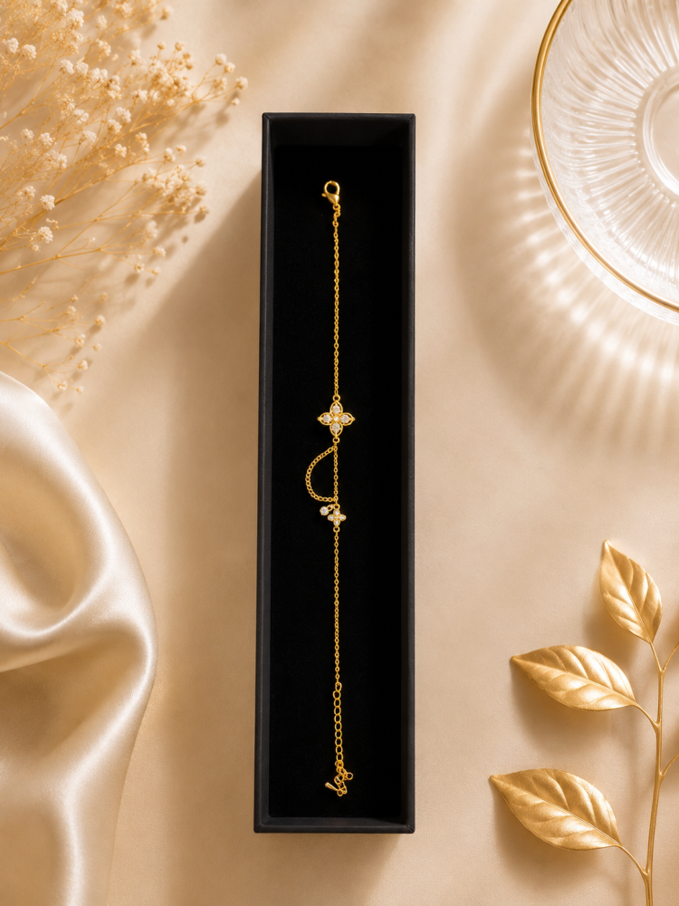 إسوارة ذهبي ناعم