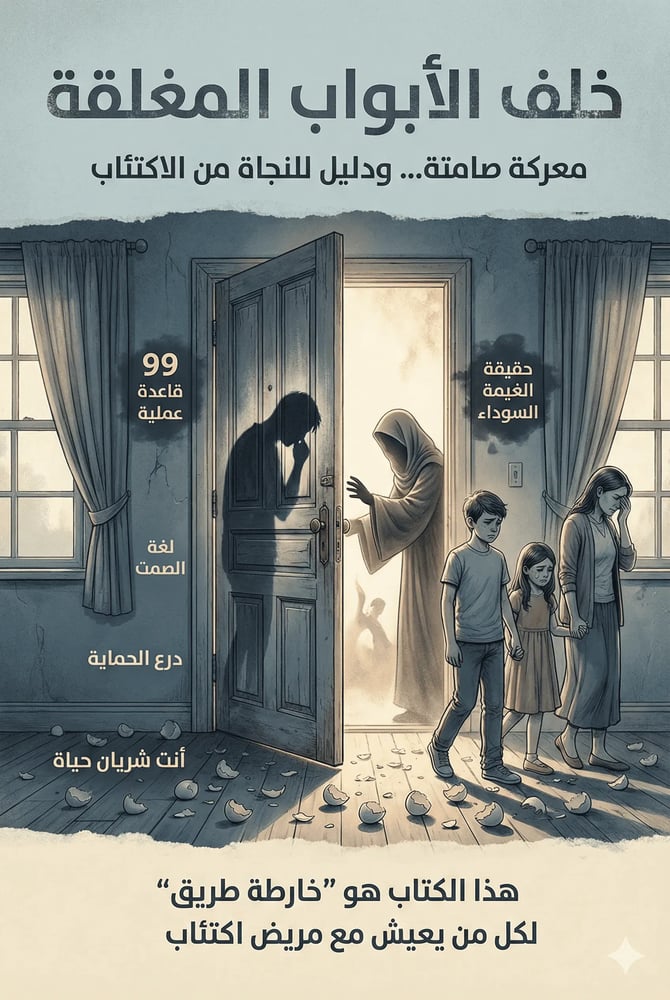 99 قاعدة للتعامل مع مريض الاكتئاب    الدليل الشامل للأهل ومقدمي الرعاية لفهم العزلة، وتقديم الدعم الفعال، وحماية الأسرة من الانهيار.