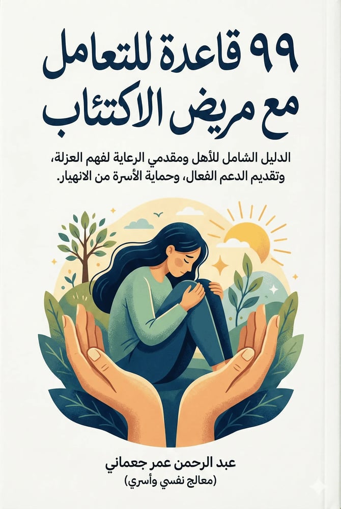 99 قاعدة للتعامل مع مريض الاكتئاب    الدليل الشامل للأهل ومقدمي الرعاية لفهم العزلة، وتقديم الدعم الفعال، وحماية الأسرة من الانهيار.