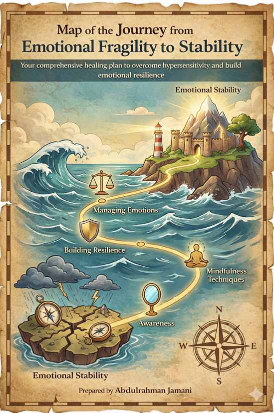 Map of the Journey from Emotional Fragility to Stability