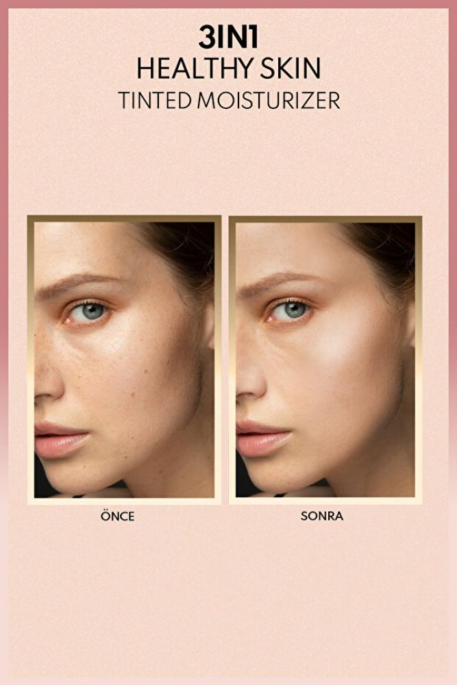 Note Cosmetics 3 في 1 مرطب ملون خفيف للبشرة الصحية بعامل حماية من الشمس SPF 50 كريم تفتيح لمعادلة اللون 00 درجة فاتحة