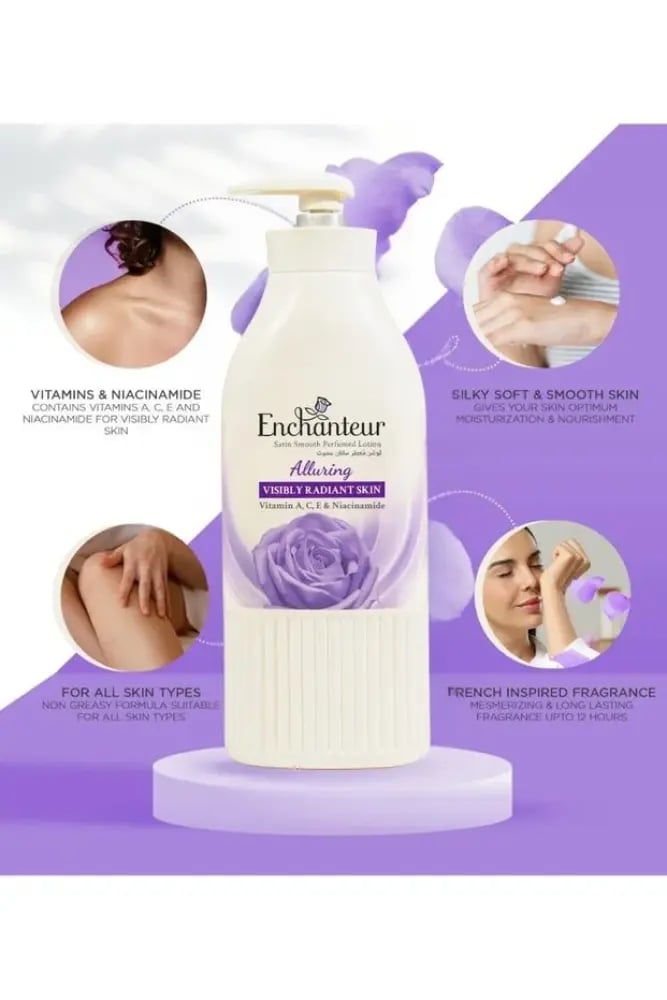 ENCHANTEUR انشانتر لوشن للجسم المعطر ألورينغ - 500 مل