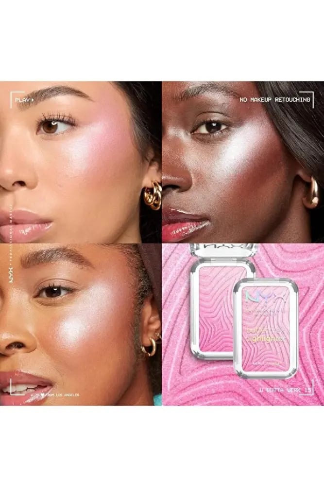 NYX Professional Makeup نيكس NYX هايلايJ بيترميلت - 15 يو بوتا ويرك - دونيلا
