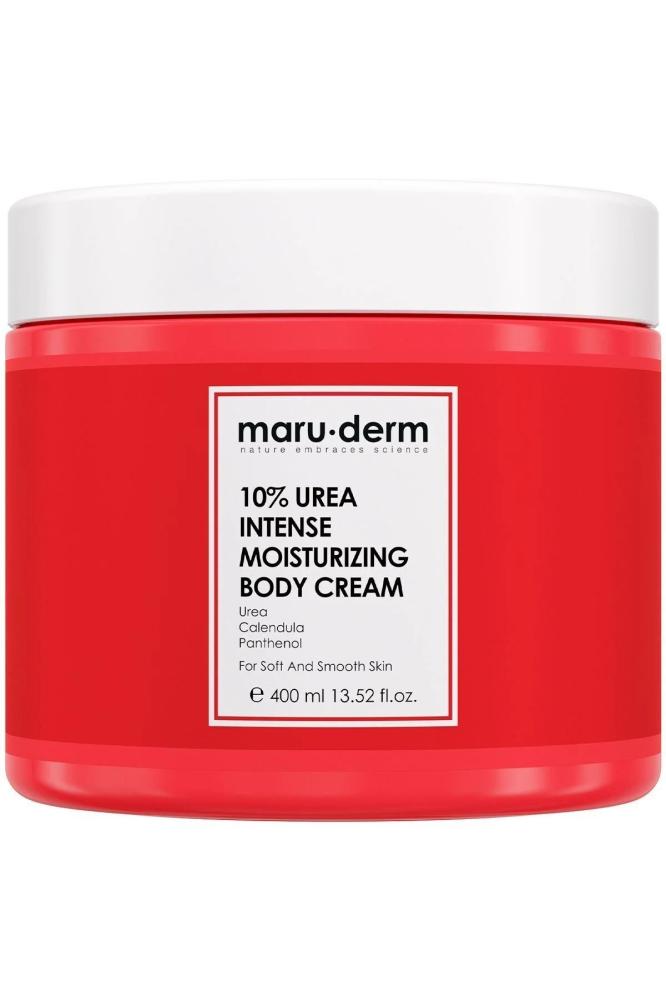Maru.Derm كريم ماروديرم 10% يوريا مرطب مكثف للجسم - 400 مل