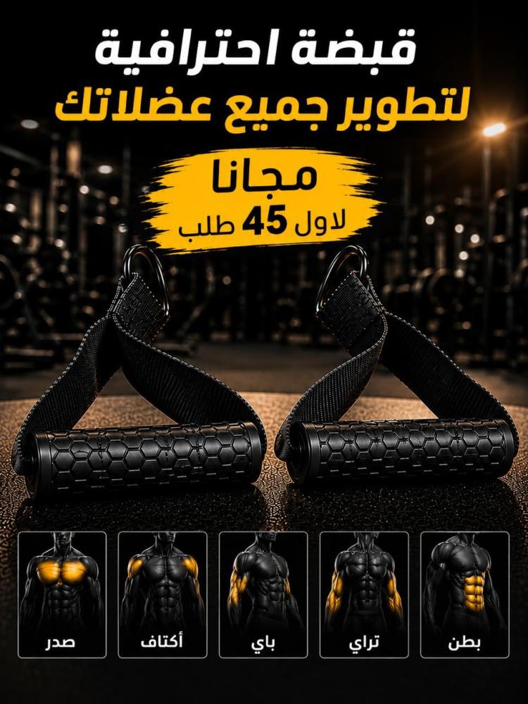 قبضة FlexUp الدوارة 360° لتمارين الظهر