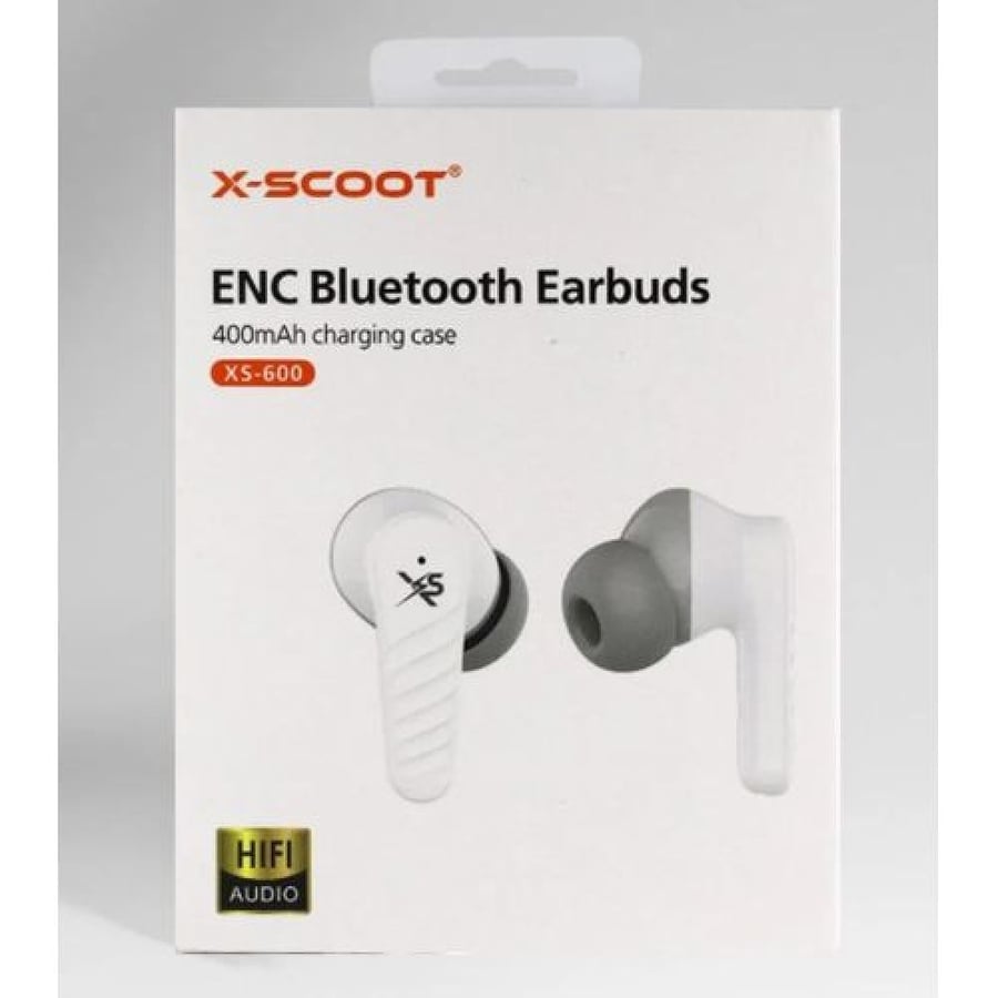 سماعة ايربودز - X-SCOOT XS 600 White