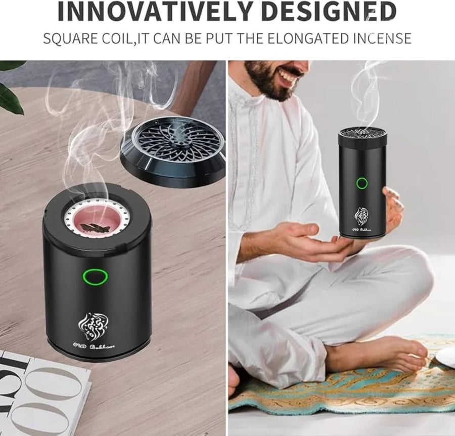 مبخرة تعمل بمنفذ USB، مبخرة للسيارة، مبخرة كهربائية للبخور، موزع روائح للمكتب والمنزل