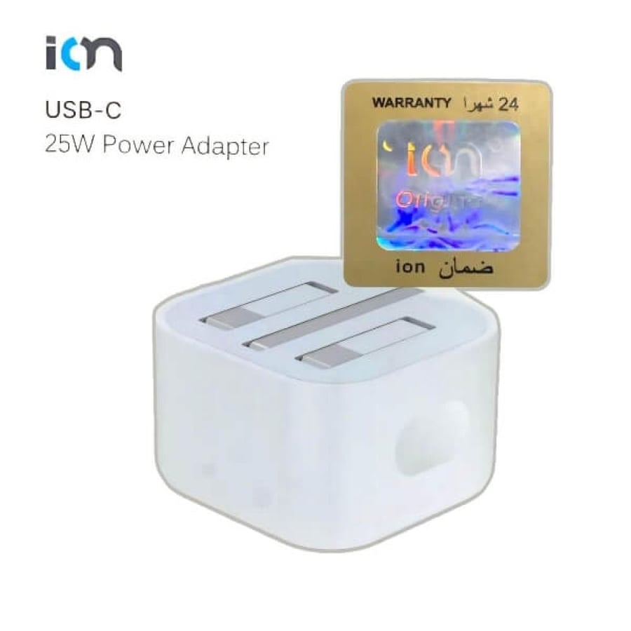 شاحن جداري USB-C بقدرة 25 واط  الاصلي