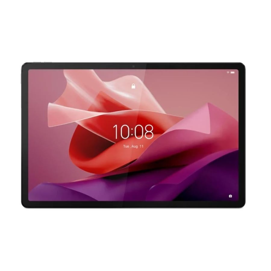 لينوفو - TAB P12 تابلت، بسعة 256 جيجا، الرام 8، بشاشة مقاس 12.7 بوصة، واي فاي، اللون رمادي ضمان الوكيل سنتين