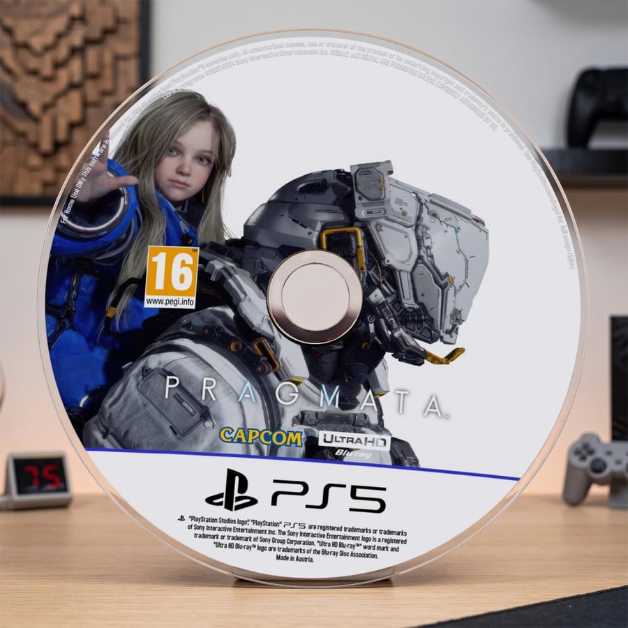قرص اكريليك للعبة PRAGMATA