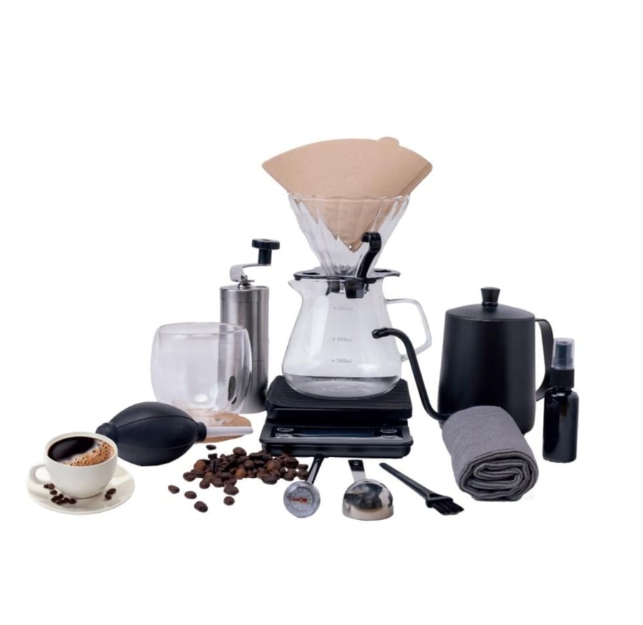 The integrated 15-in-1 V60 pour-over coffee bag