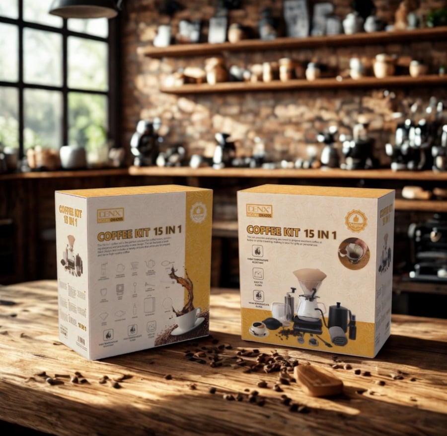 The integrated 15-in-1 V60 pour-over coffee bag