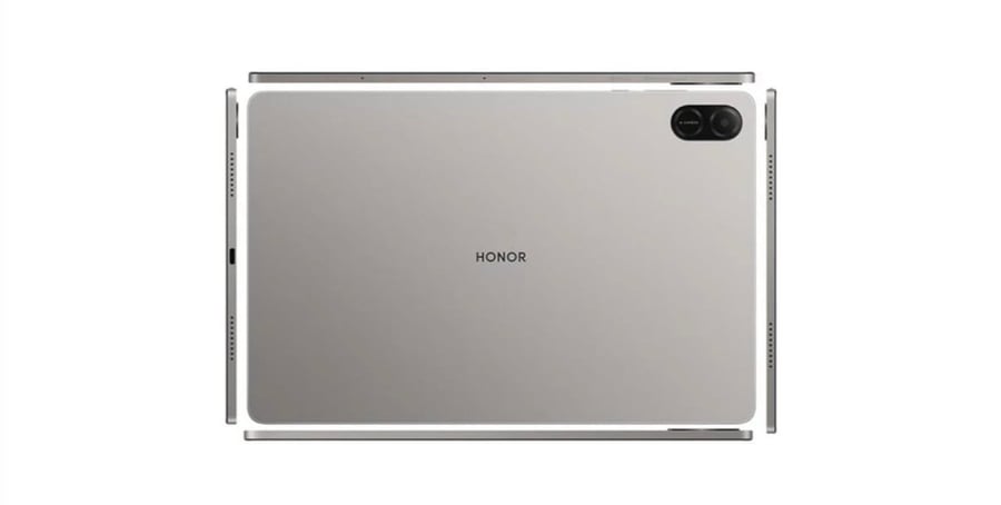 هونر - Pad X8b, بسعة 128 جيجا, الرام 4+4, واي فاي بدون شريحة, 11 بوصة, مع غطاء قابل للفتح لون رمادي