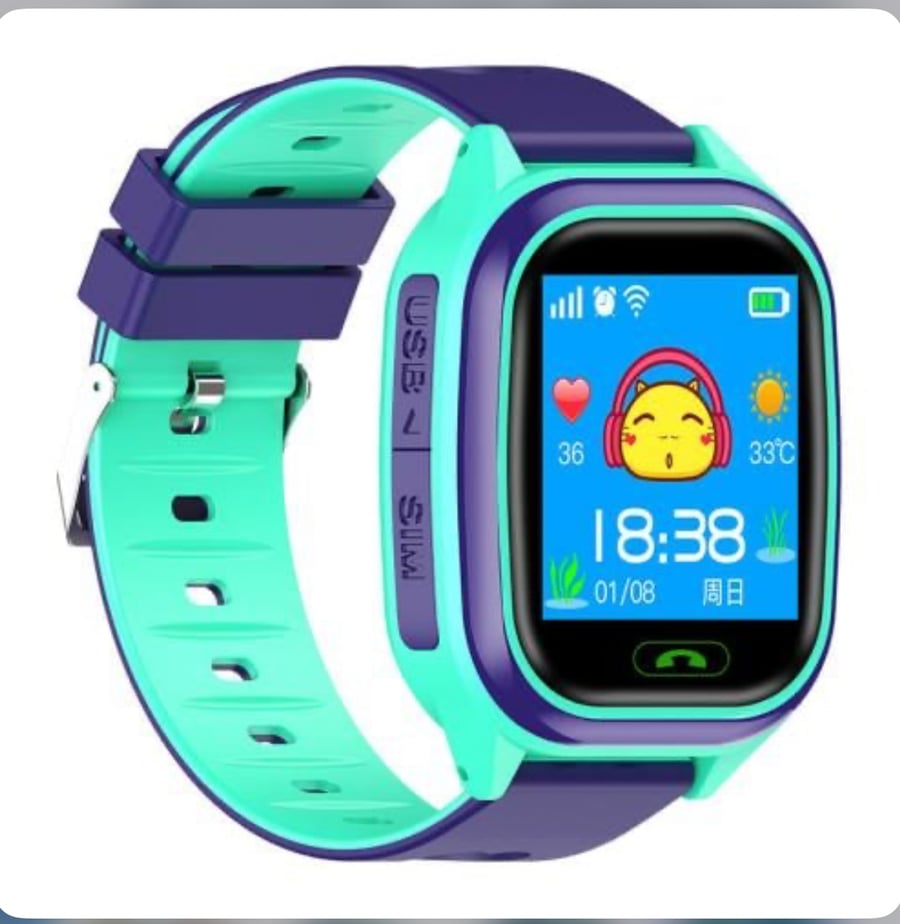 ساعة ذكية للأطفال مزودة ببطاقة شريحه فون بلانت Phone Planet