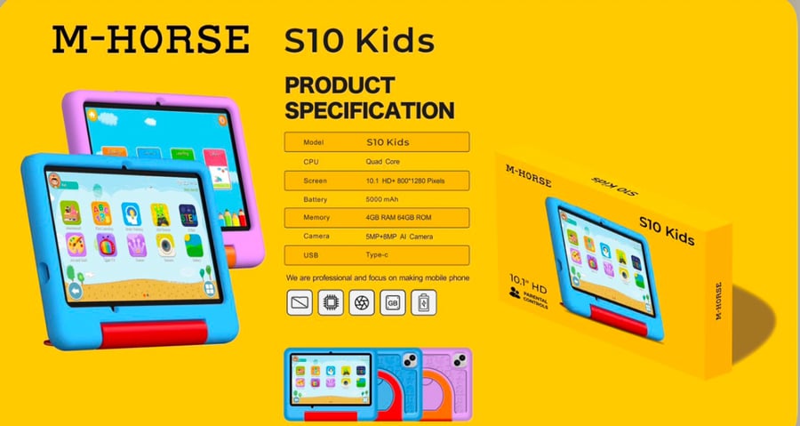 Children's tablet Am Horse M-HORSE -S10 Kids