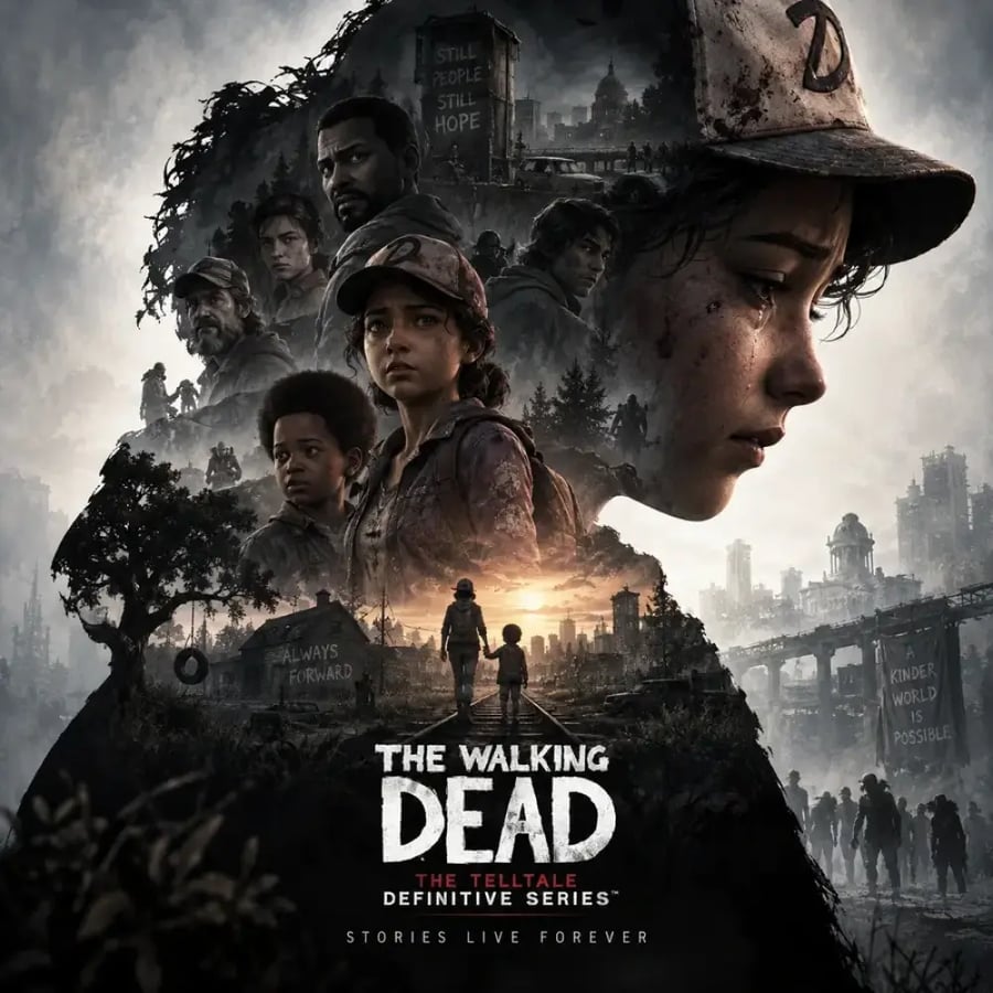 The Walking Dead: The Telltale Definitive Series-(PS5)