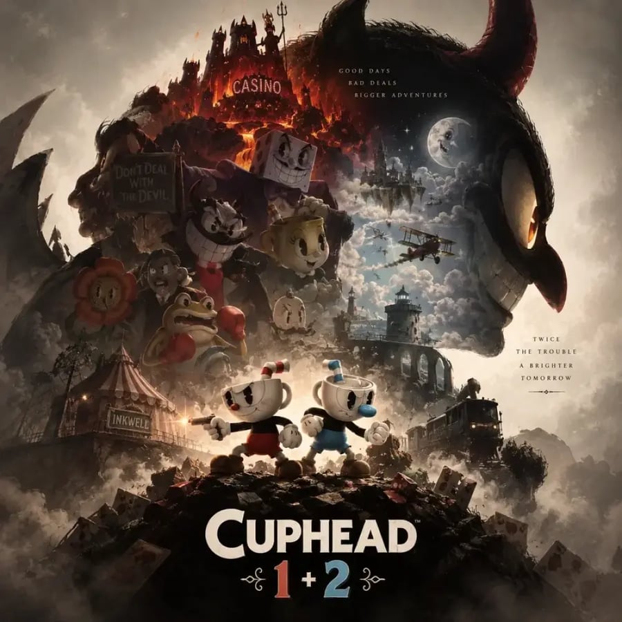 Cup head 1+2-(PS5)