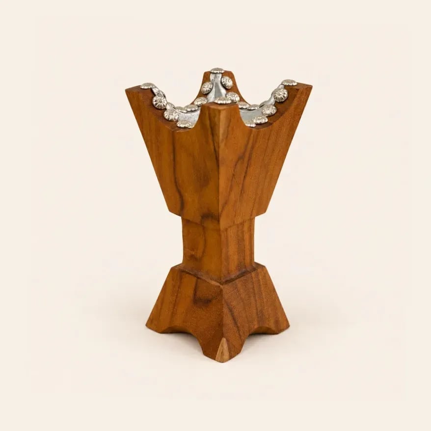 مبخرة الرياض خشبية | Riyadh Wooden Incense Burner
