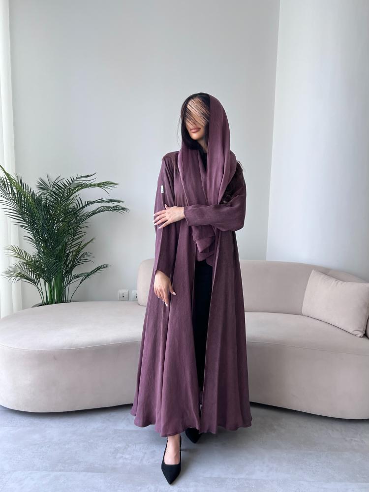 عبايات لينن ملونة