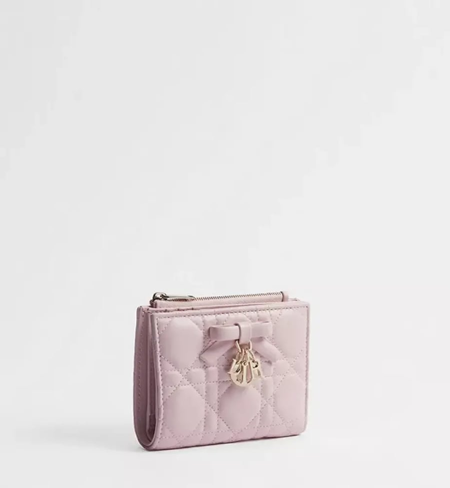 محفظة Lady Dior Dahlia