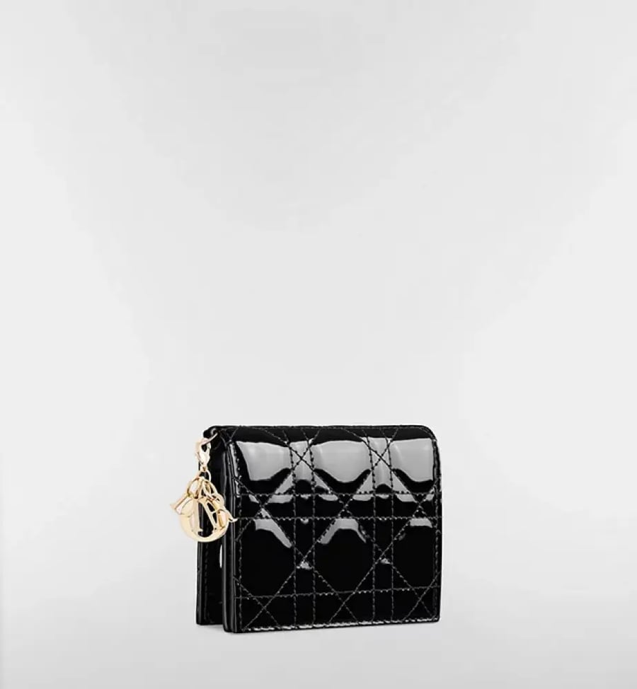 محفظة Lady Dior Gardenia بحجم ميني
