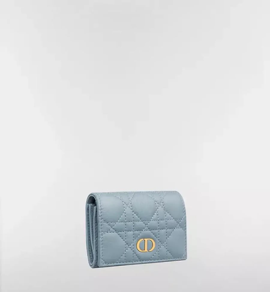 محفظة Dior Caro Glycine