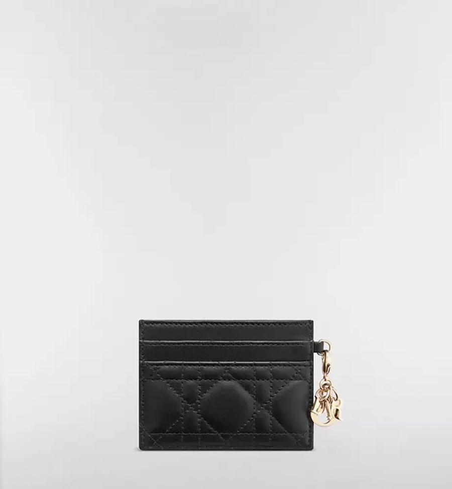 حاملة البطاقات Lady Dior Freesia