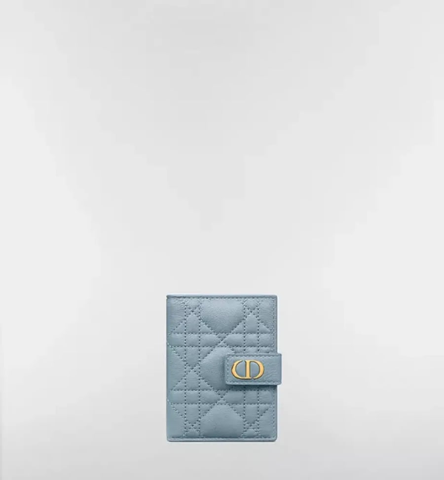 حاملة البطاقات Dior Caro Dandelion