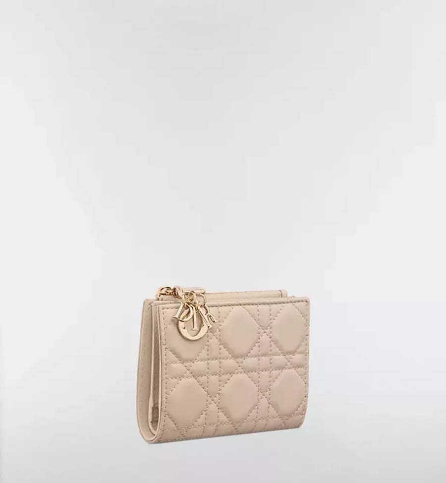 محفظة Lady Dior Dahlia