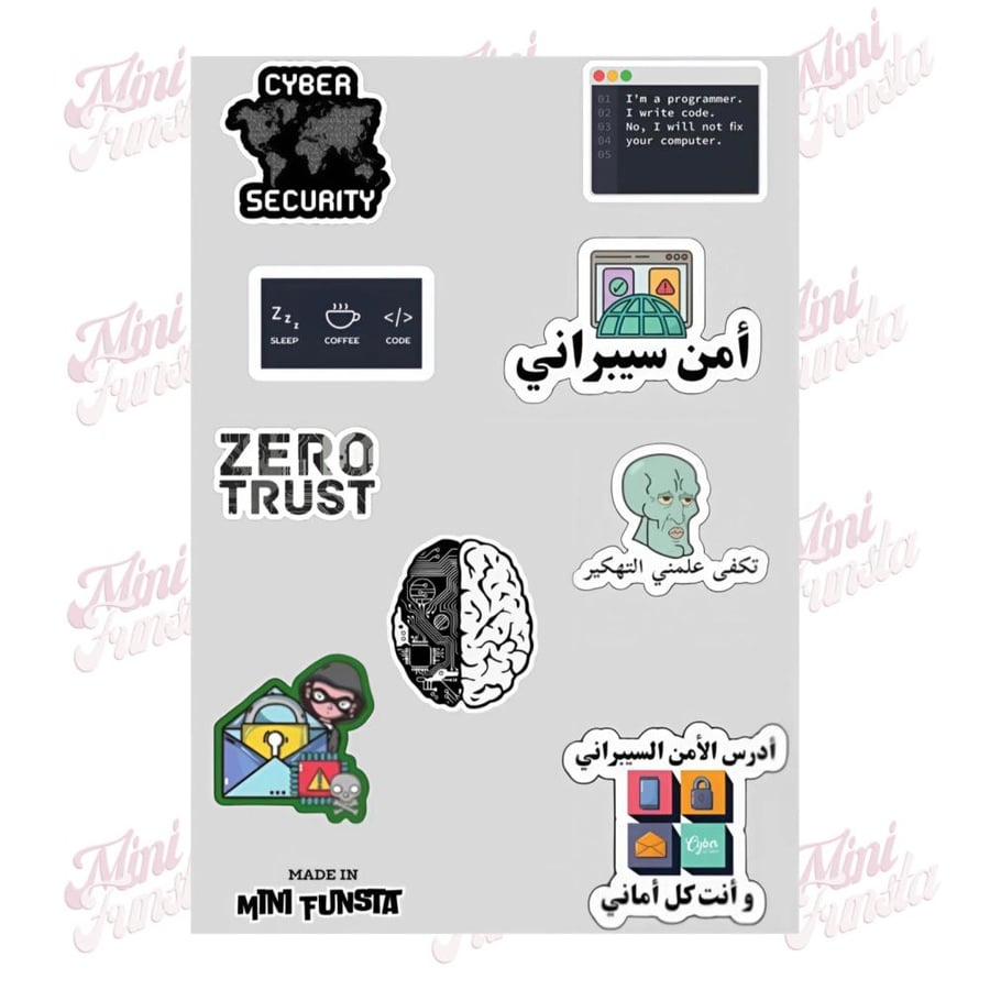 ملصقات التخصصات (3D)
