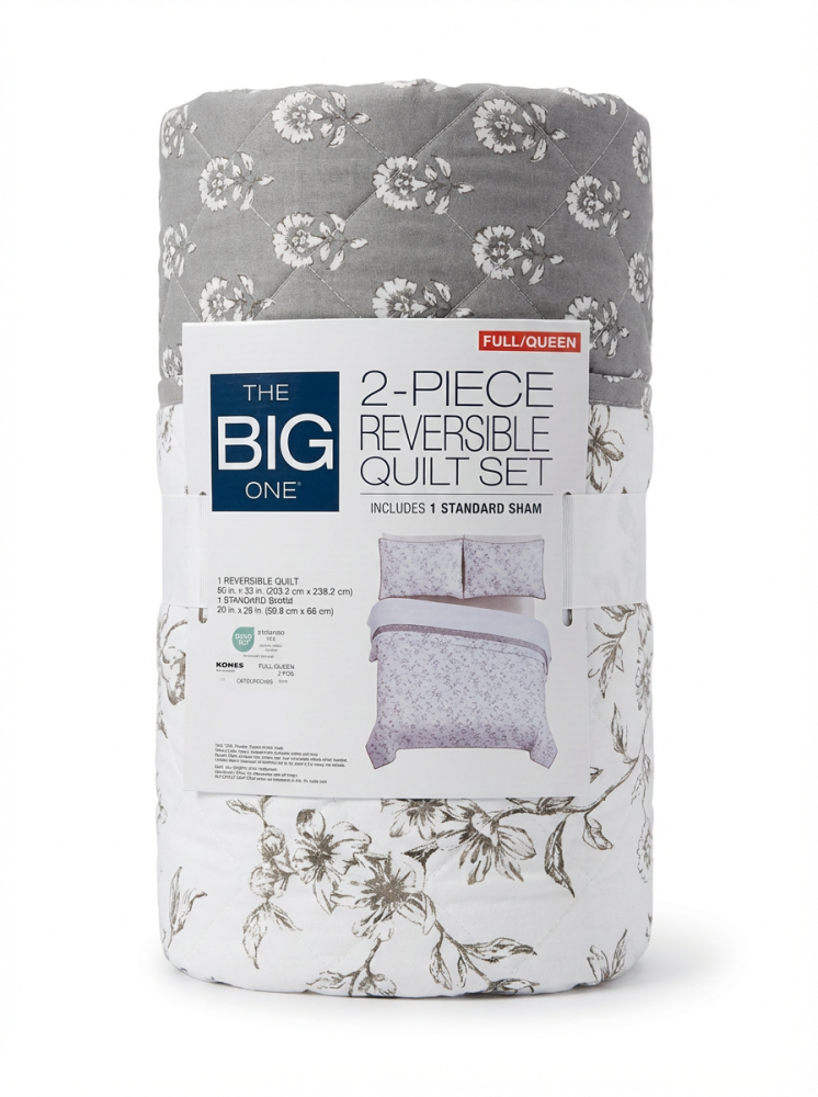 Big One | Single and a Half Bed Cover with Compressed Filling, 2 Pieces