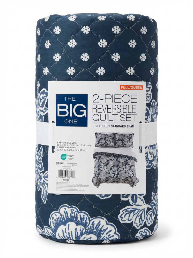 Big One | Single and a Half Bed Cover with Compressed Filling, 2 Pieces