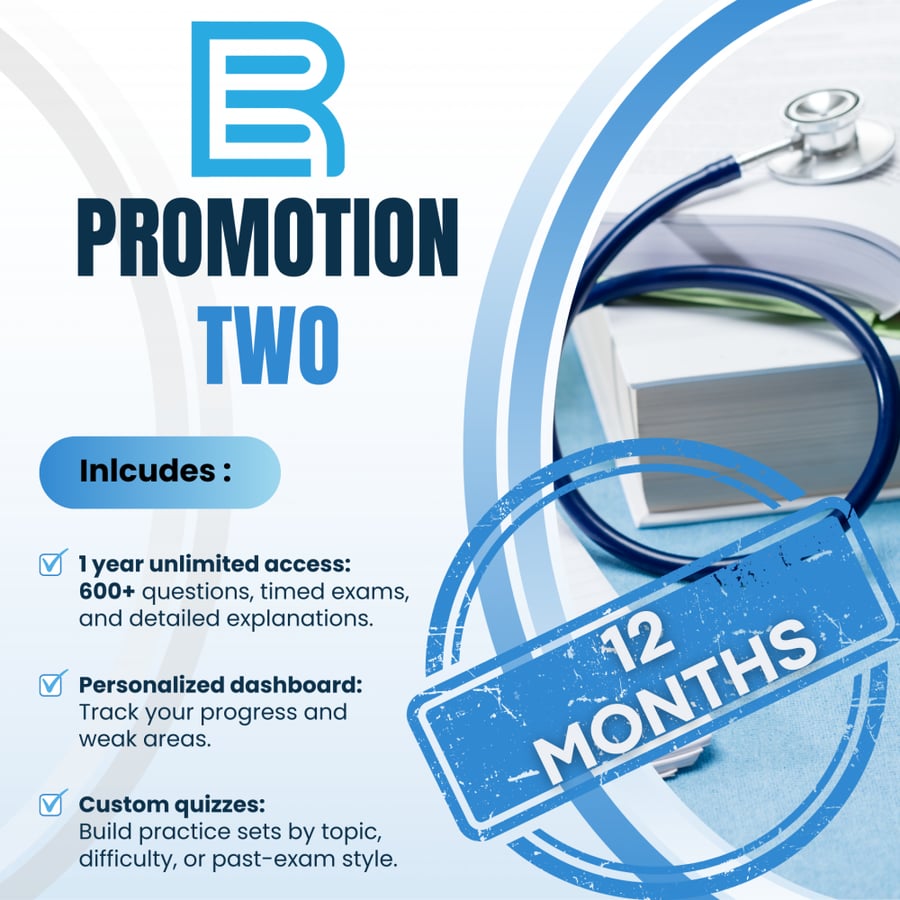 BoardsReviews Promotion 2 Exam – 12-Month Access